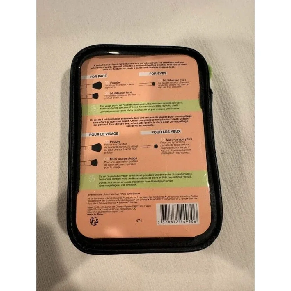 Mini Sephora brush set unopened